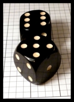 Dice : Dice - 6D Pipped - Red Bakelite Dark 1.125 - Ebay apr 2014